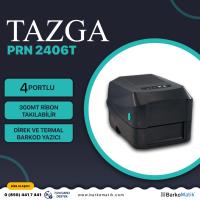 TAZGA PRN 2406T USB/SERI/ETH BARKOD YAZICI TERMAL TRANSFER